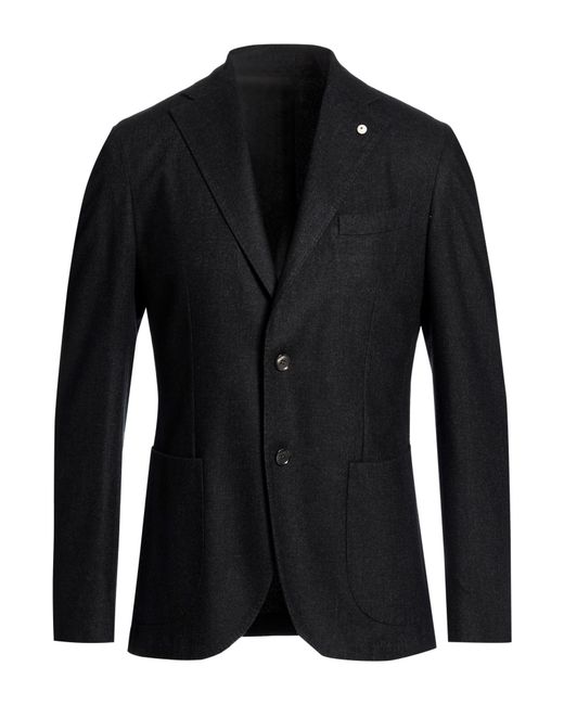 L.b.m. 1911 Black Blazer for men