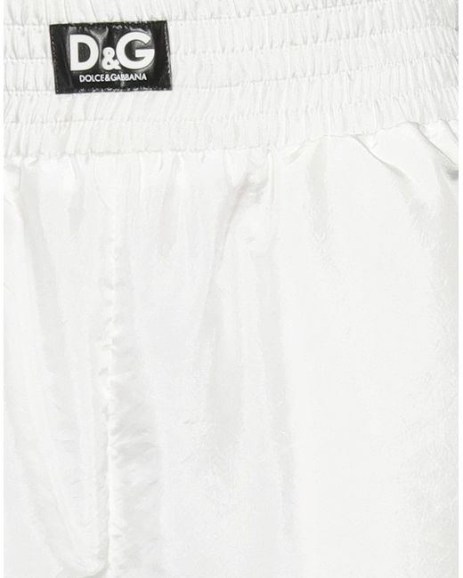 Dolce & Gabbana White Shorts & Bermuda Shorts
