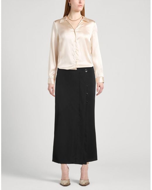 Giorgio Armani Black Midi Skirt