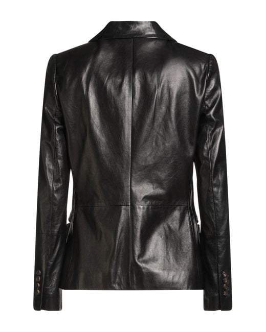 Brunello Cucinelli Black Blazers