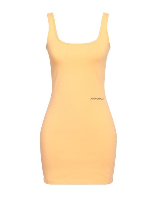 hinnominate Yellow Mini Dress