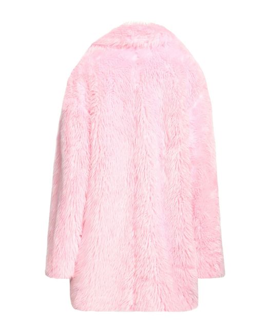 Mouton et fourrure synthétique MSGM en coloris Pink