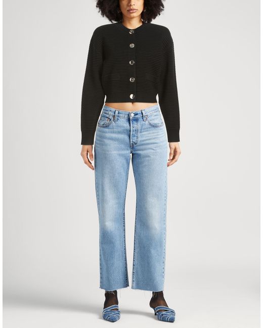 Sandro Black Cardigan