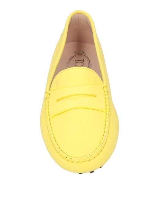 Tod's Yellow Loafer