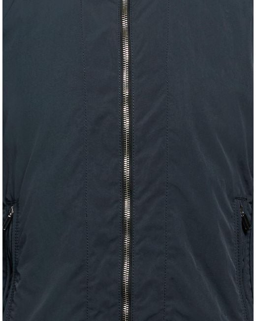Bikkembergs Blue Midnight Jacket Nylon for men