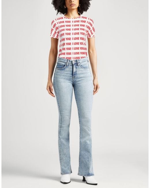 Blumarine Red Sweater Viscose, Elastane
