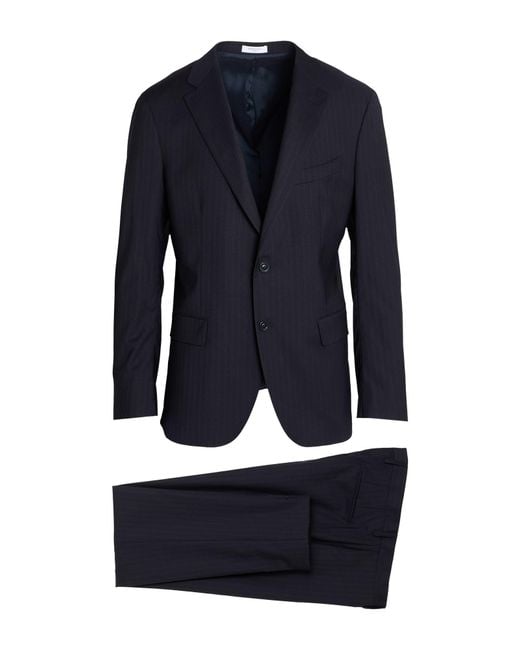 Boglioli Blue Suits for men