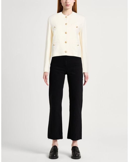 Circolo 1901 White Jacket Cotton, Elastane