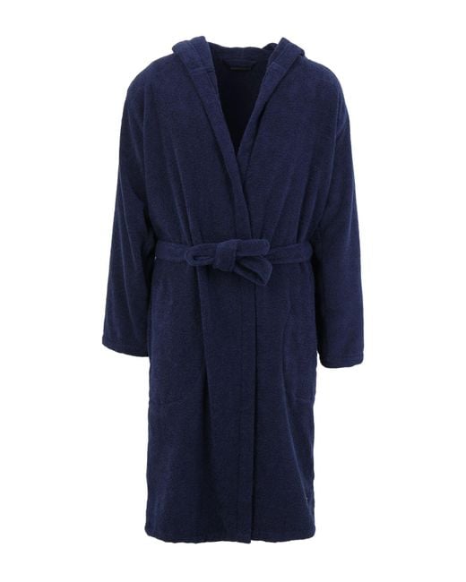 Emporio Armani Blue Dressing Gown Or Bathrobe for men