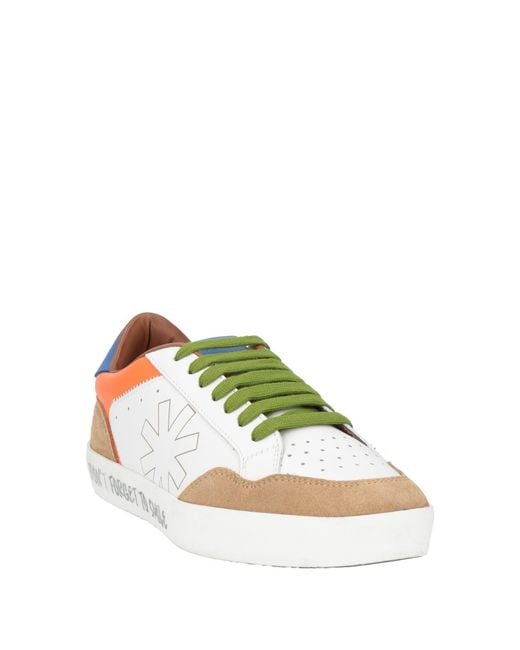Manuel Ritz White Sneakers Leather for men