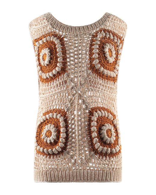 Ayni Brown Sweater Pima Cotton