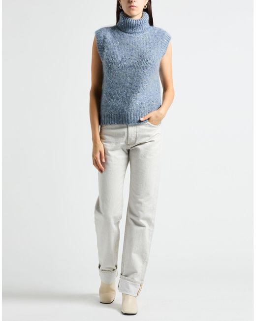Eleventy Blue Rollkragenpullover