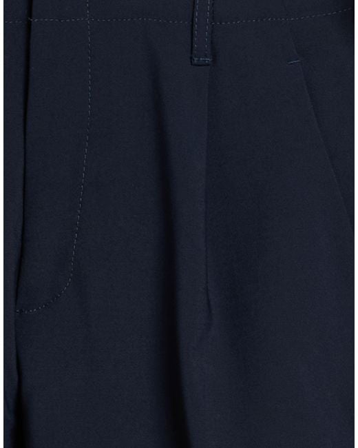 Dondup Blue Pants Polyester, Virgin Wool, Elastane for men