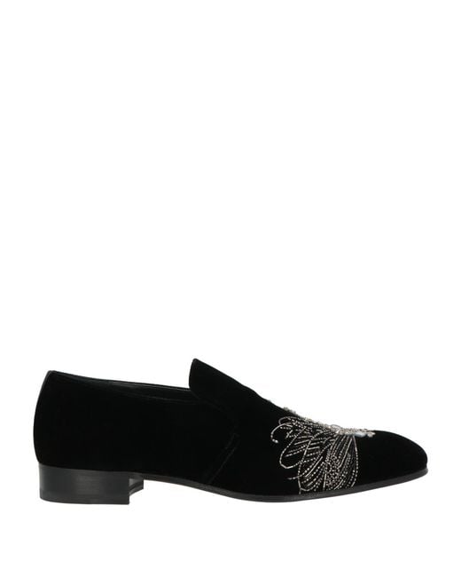 McQueen Black Loafer for men