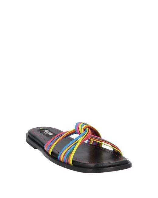 MSGM White Sandals
