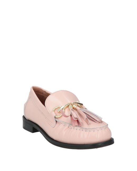 Divine Follie Pink Loafers