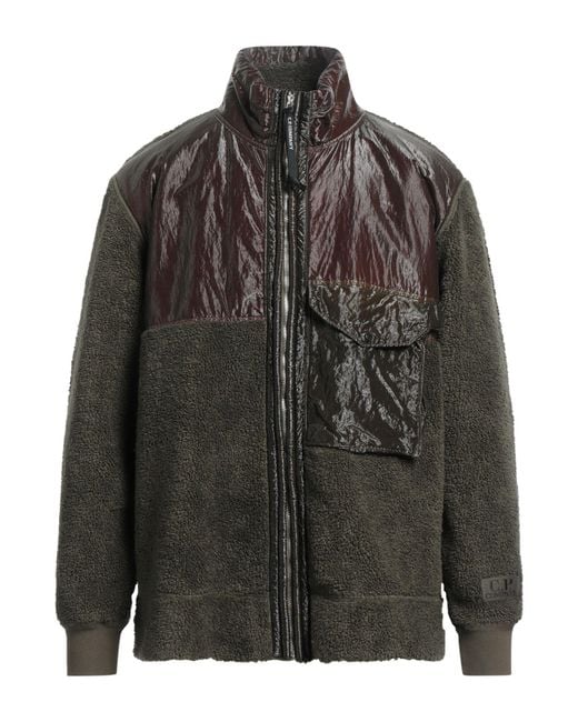 C P Company Gray Shearling & Teddy for men