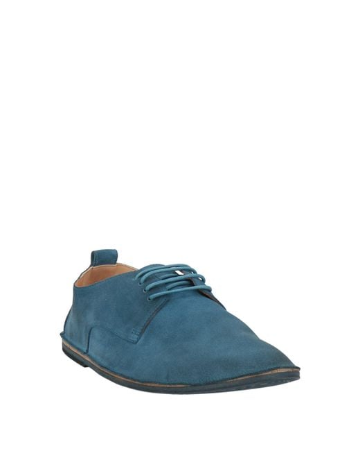 Marsèll Blue Lace-Up Shoes Calfskin for men