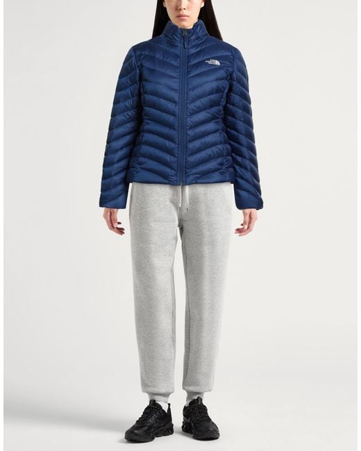 The North Face Blue Puffer Polyester