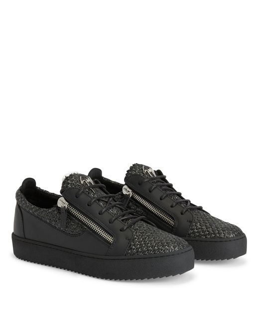 Baskets Frankie Giuseppe Zanotti pour homme en coloris Black