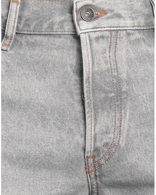 DIESEL Gray Jeans Cotton for men