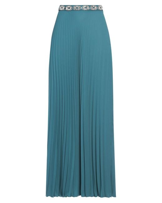 Jupe longue Elisabetta Franchi en coloris Blue