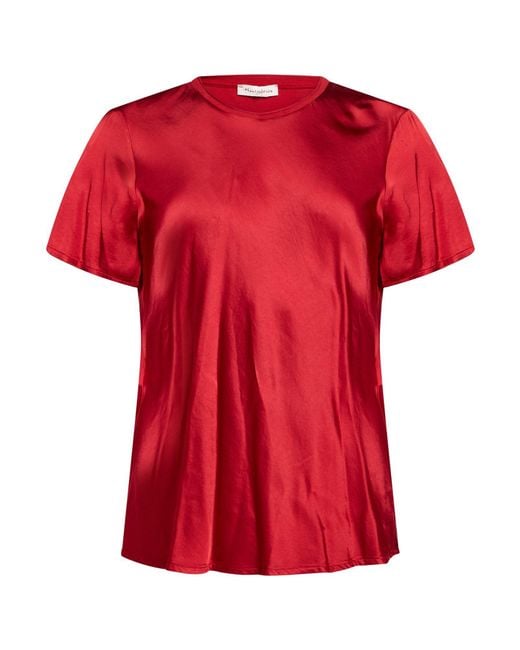 Manila Grace Red T-Shirt Viscose, Elastane