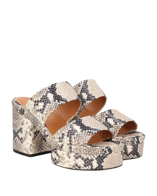 Chloé White Sandals