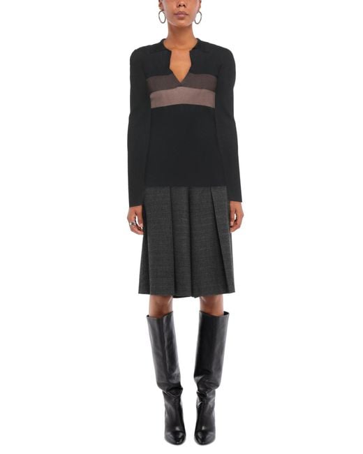 Fendi Black Sweater Silk