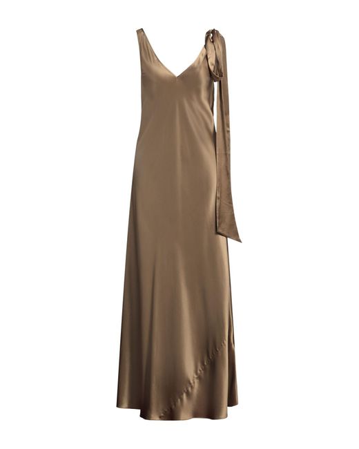 J.W. Anderson Natural Maxi-Kleid