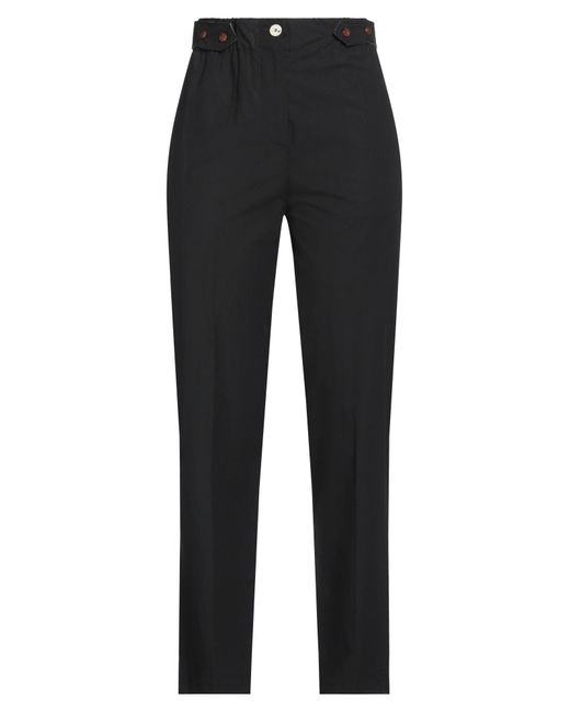 Alysi Black Pants Cotton