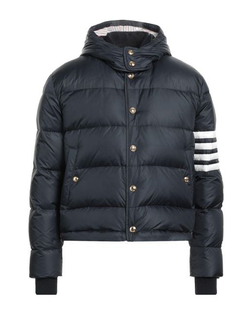 Thom Browne Blue Down Jacket for men