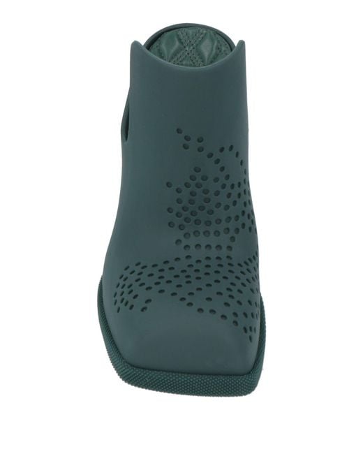 Burberry Green Dark Mules & Clogs Rubber