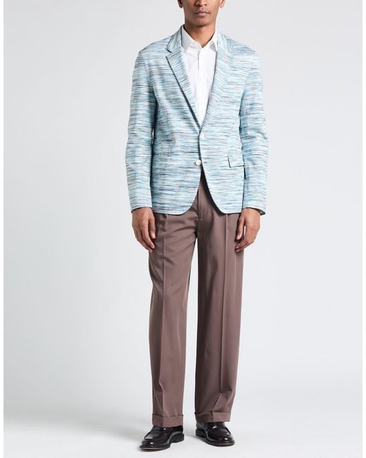 Missoni Blue Blazers for men