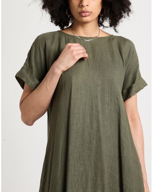 Rossopuro Green Midi-Kleid