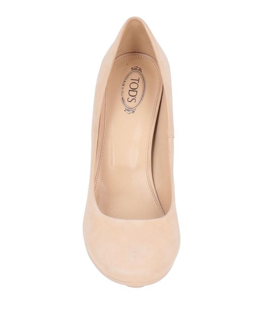 Tod's Natural Blush Pumps Leather