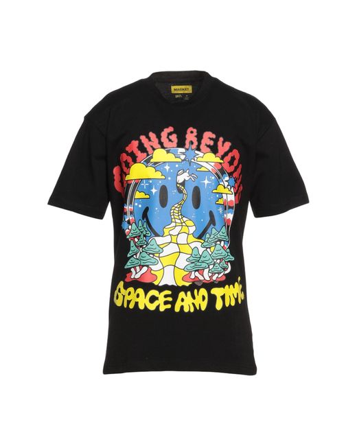 T-shirt Market pour homme en coloris Black