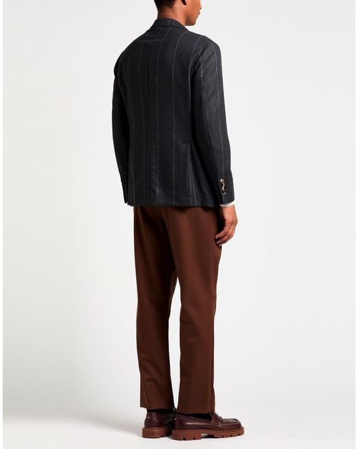 Brunello Cucinelli Black Blazers for men