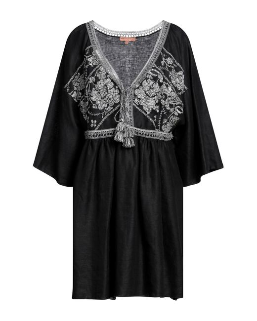 Ermanno Scervino Black Mini Dress