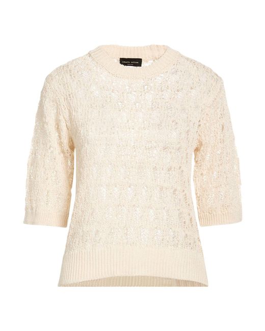 Pullover Roberto Collina de color White