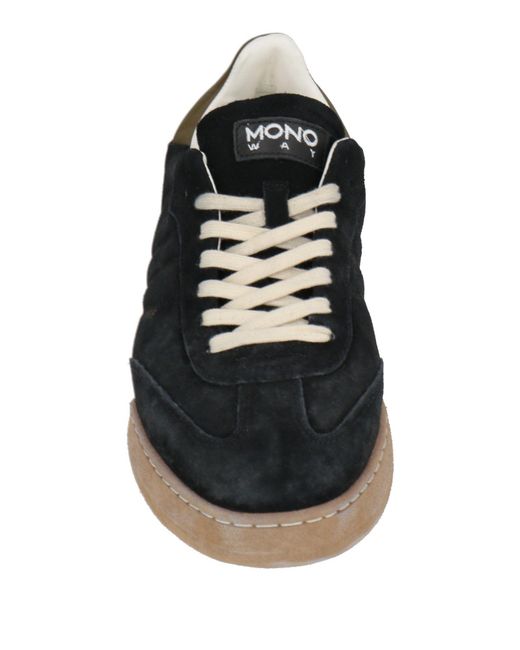 MonoWay Black Trainers for men