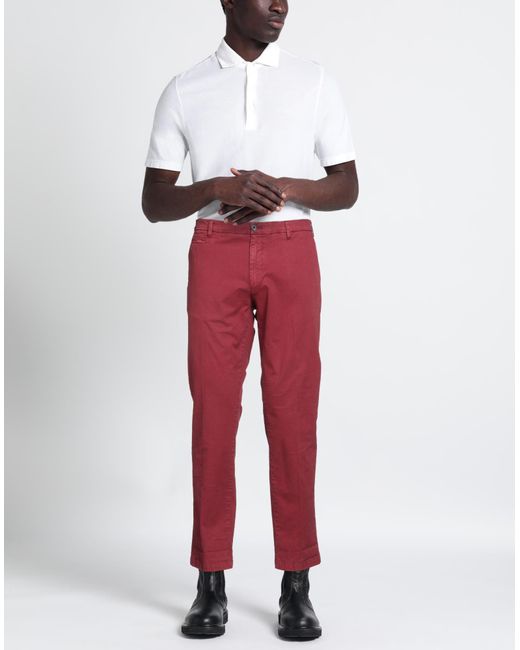 40weft Red Pants for men