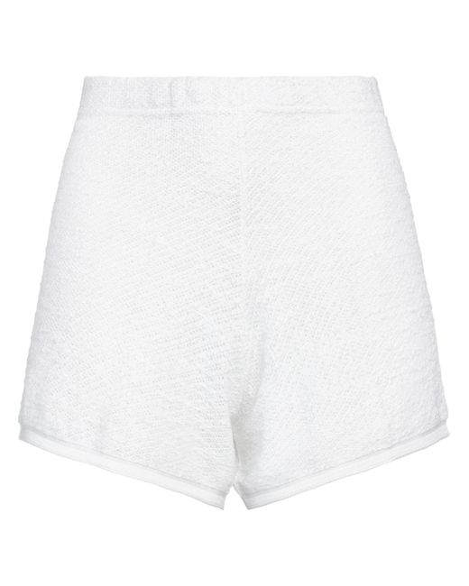 NEERA 20.52 White Shorts & Bermuda Shorts
