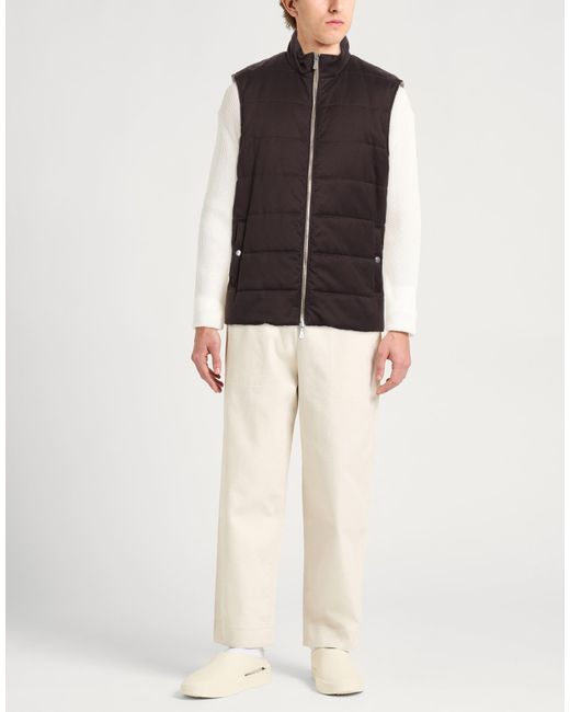 Chompa Sin Mangas Eleventy de hombre de color Brown