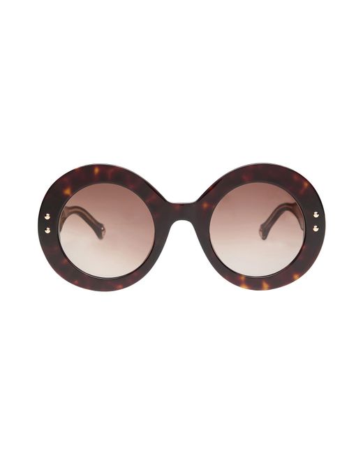 Carolina Herrera Brown Sunglasses