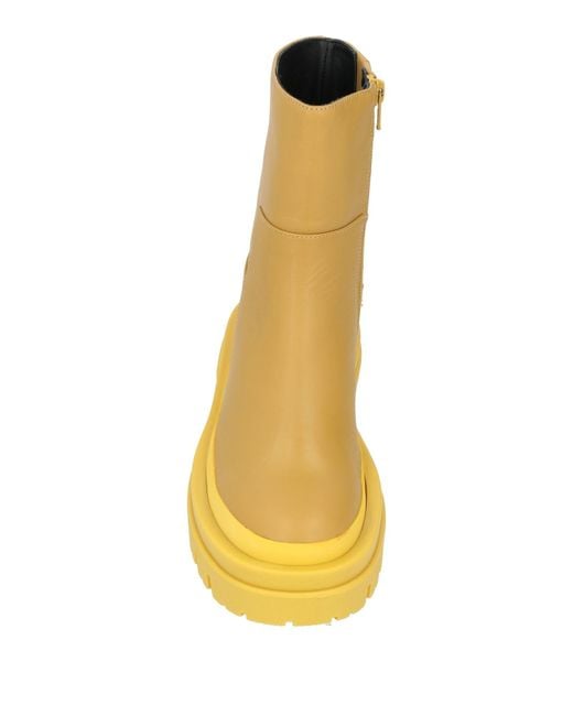 Eqüitare Yellow Ankle Boots