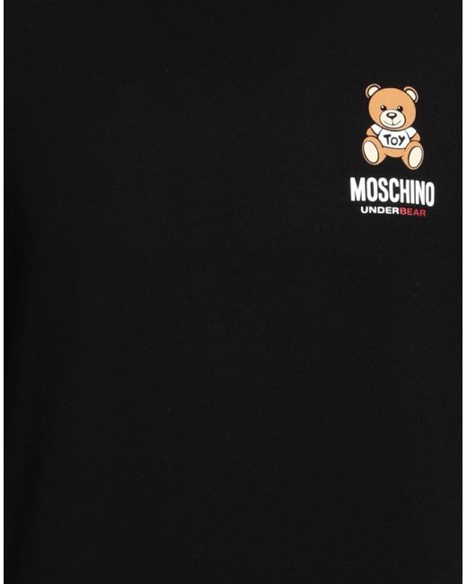 Moschino Black Sleepwear for men