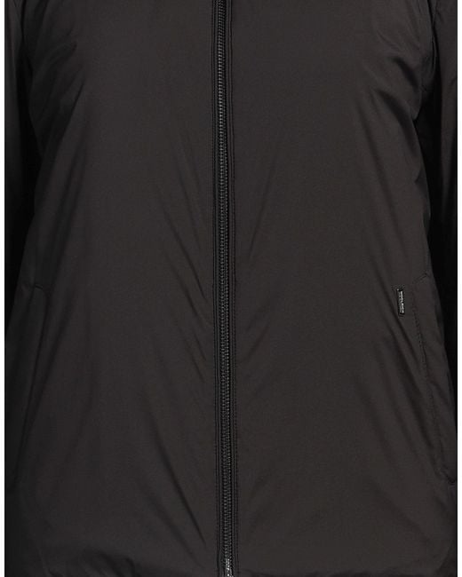Woolrich Black Puffer Polyamide, Elastane