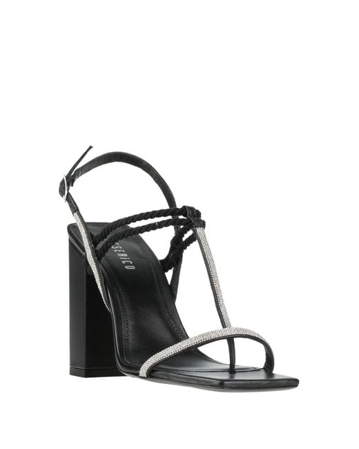 Peserico Metallic Thong Sandal