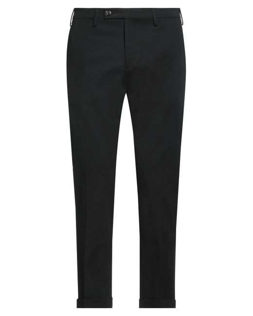 Michael Coal Black Trouser for men